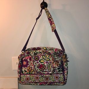Vera Bradley weekend bag in viva la vera